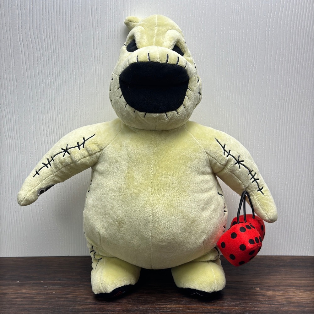 Build-A-Bear Disney Nightmare Before Christmas Oogie Boogie Plush with Dice 16in
